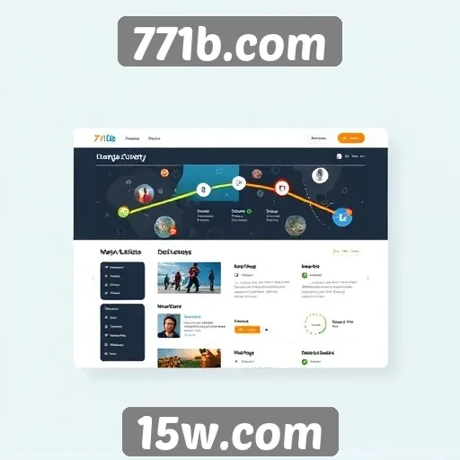 Análise da interface de usuário do site 771b.com